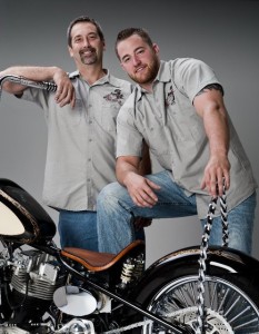 K & K Custom Cycles, Ken & Kyle Boyle, Easy Rider Photo Shoot